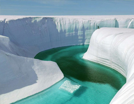 Ressources en eau menacée par la fonte des glaciers